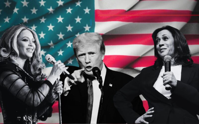 USA 2024_Trump-Harris-Beyonce