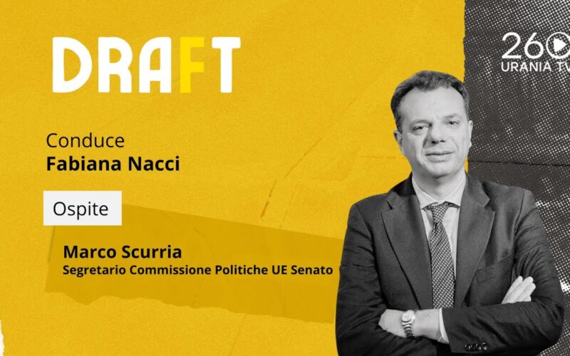 Draft | Marco Scurria, Segretario Commissione Politiche UE Senato