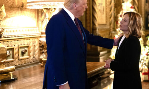 Meloni Trump
