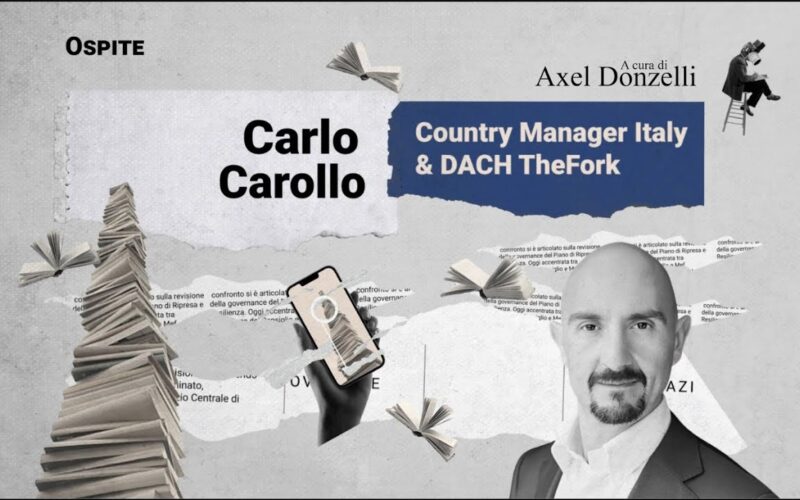 A tavola con l’innovazione: Carlo Carollo racconta il cambiamento con TheFork